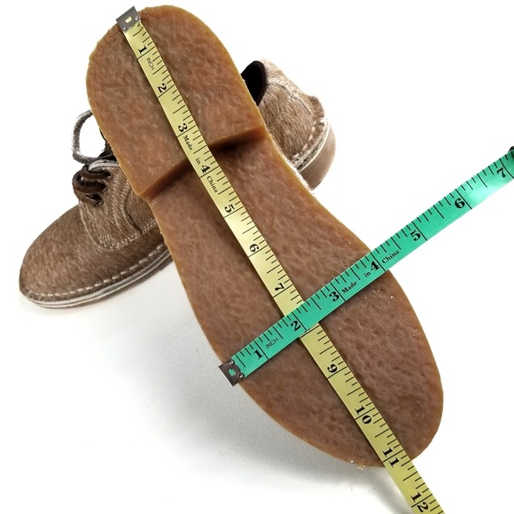 Uwezo African Handmade NuHu Fur Leather Oxford 8.5 - Picture 8 of 8